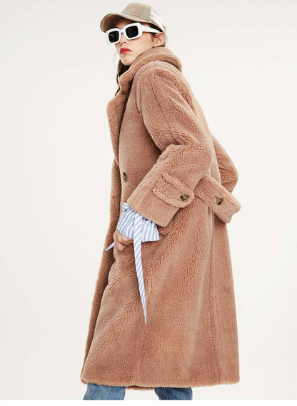 Teddy Bear Long Warm Coat