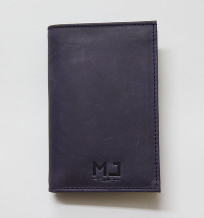 Mystérieuse - Women's Mauve Leather Wallet