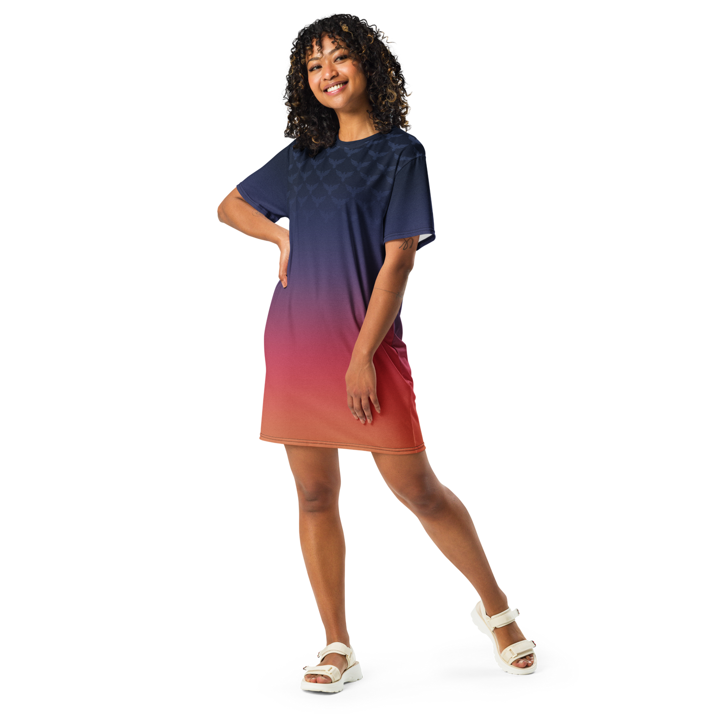 Find Your Coast® Summer Storm Casual Tee Dress (ALL SIZES)