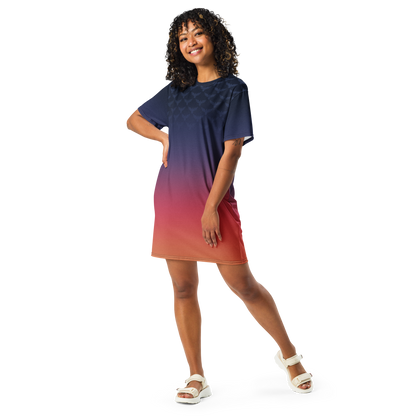 Find Your Coast® Summer Storm Casual Tee Dress (ALL SIZES)