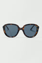 Round Sunglasses in Dark Tortoise Shell